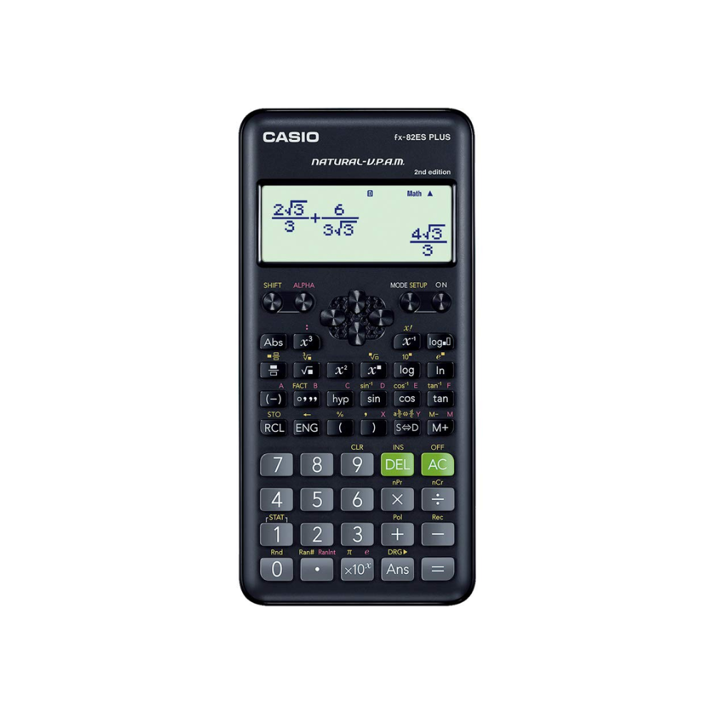 Casio Calculator FX 82ES Plus Scientific Calculator | Natural Display | Non-Programmable