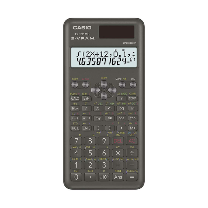 Casio FX-991MS Scientific Calculator | 2-Line Display | Non-Programmable