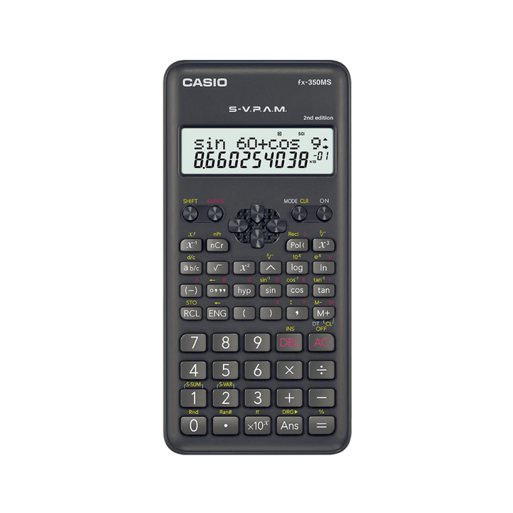 Casio FX-350MS Scientific Calculator | 2-Line Display | Non-Programmable