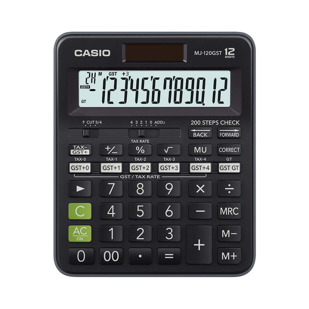 Casio MJ 120GST Desktop GST Financial Calculator