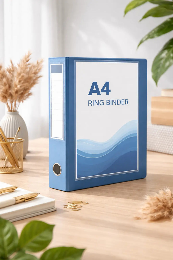 Ring Binder A4 Size With Front View Pocket