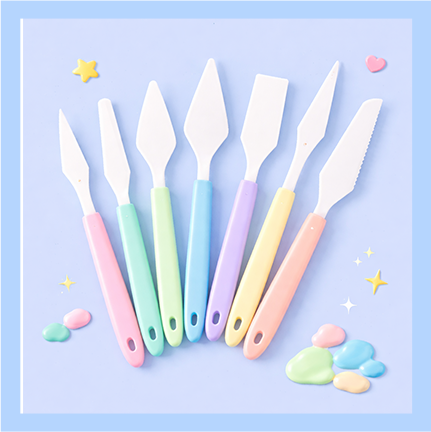 Clay Tool Wooden Handle 6 Pieces Set