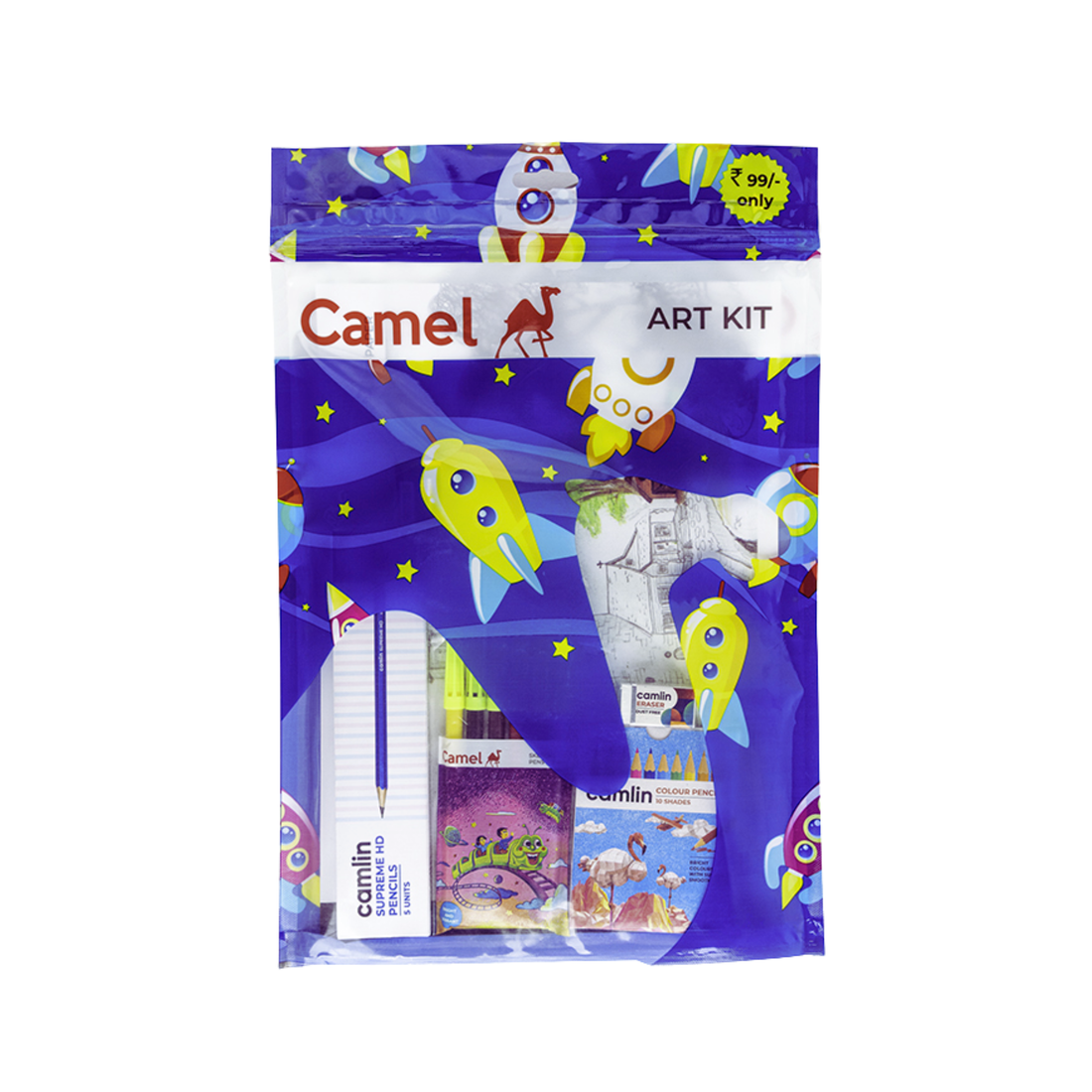 Camlin Art Stationery Kit | Kids Kit & DIY Activity Kit | Inchpaper