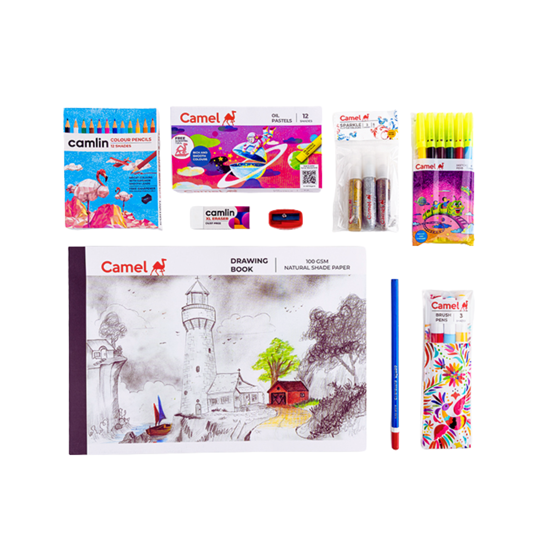 Camlin Painting Stationery Kit | Kids Kit and DIY Activity Kit