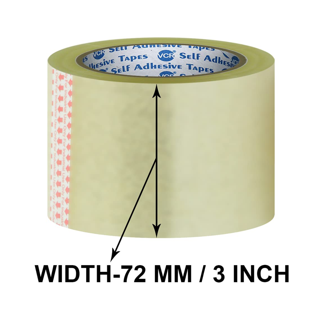 Cello Self Adhesive Transparent Cello Tape | 1 Inch × 50 Metres | 2 Inch × 50 Metres | 3 Inch × 50 Metres | Strong Packing Tape