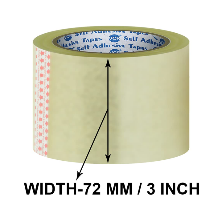 Cello Self Adhesive Transparent Cello Tape | 1 Inch × 50 Metres | 2 Inch × 50 Metres | 3 Inch × 50 Metres | Strong Packing Tape