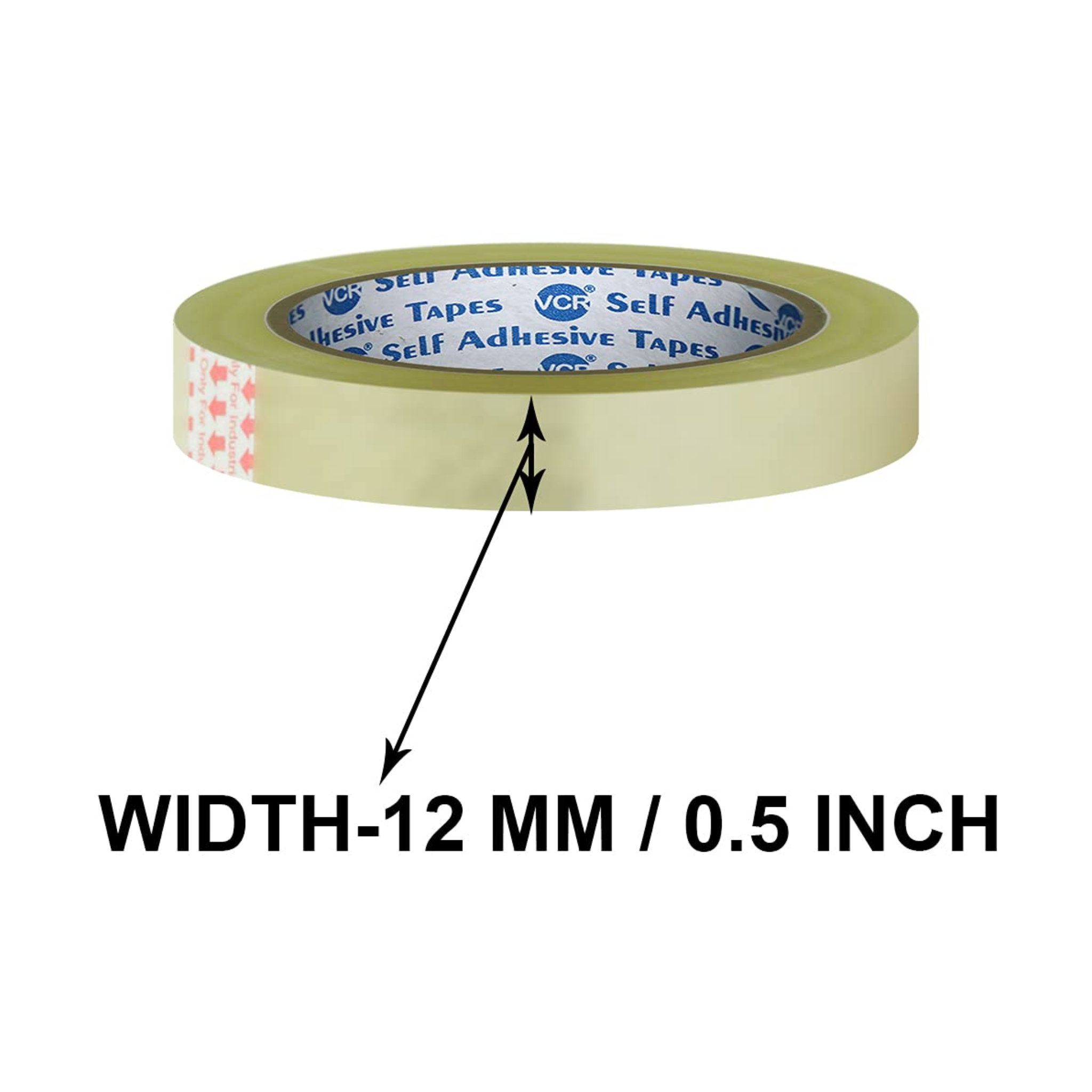 Cello Self Adhesive Transparent Tape Half Inch 25 Meters