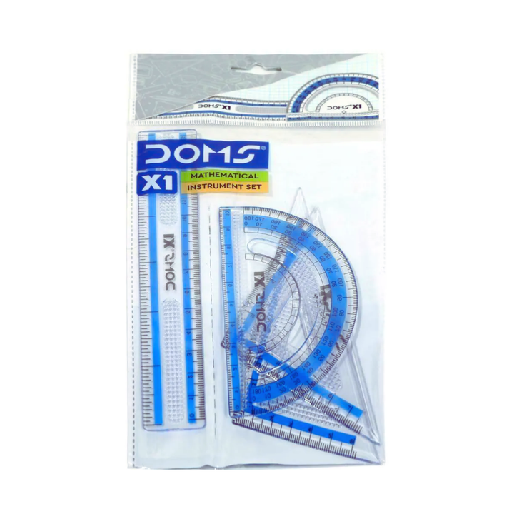 DOMS Maths Drawing Instrument Set | Geometry Box for Students