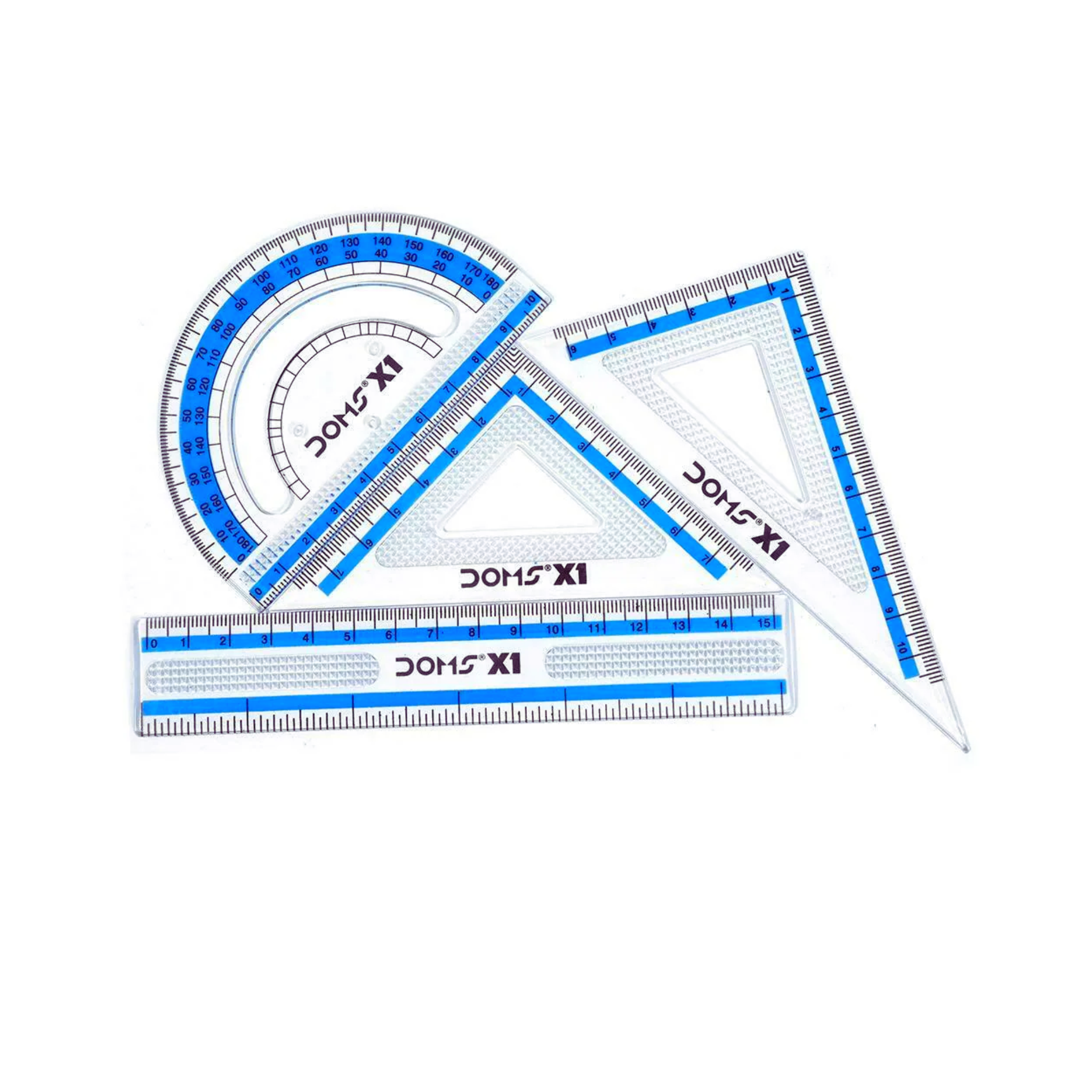 DOMS Maths Drawing Instrument Set | Geometry Box for Students