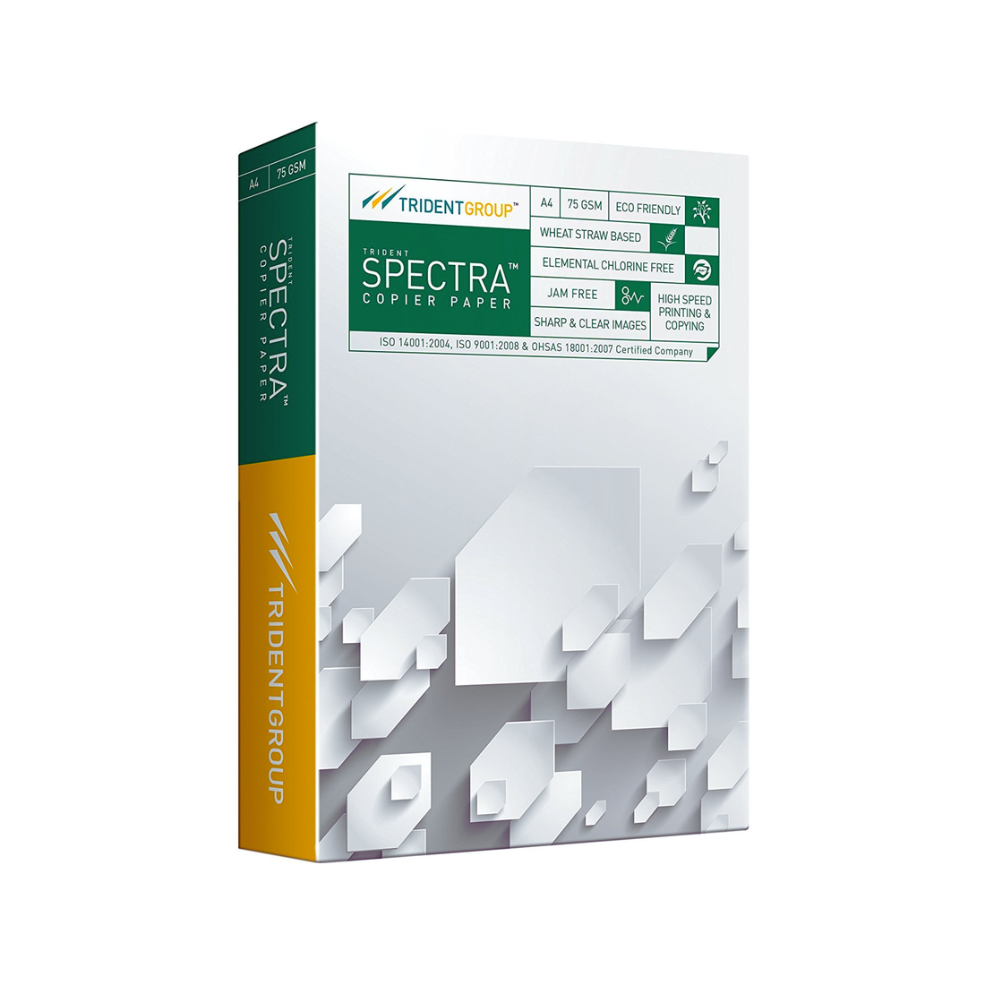 Trident Spectra Copier Paper | 75 GSM | A4 Size | Pack of 500 Sheets | 1 Ream