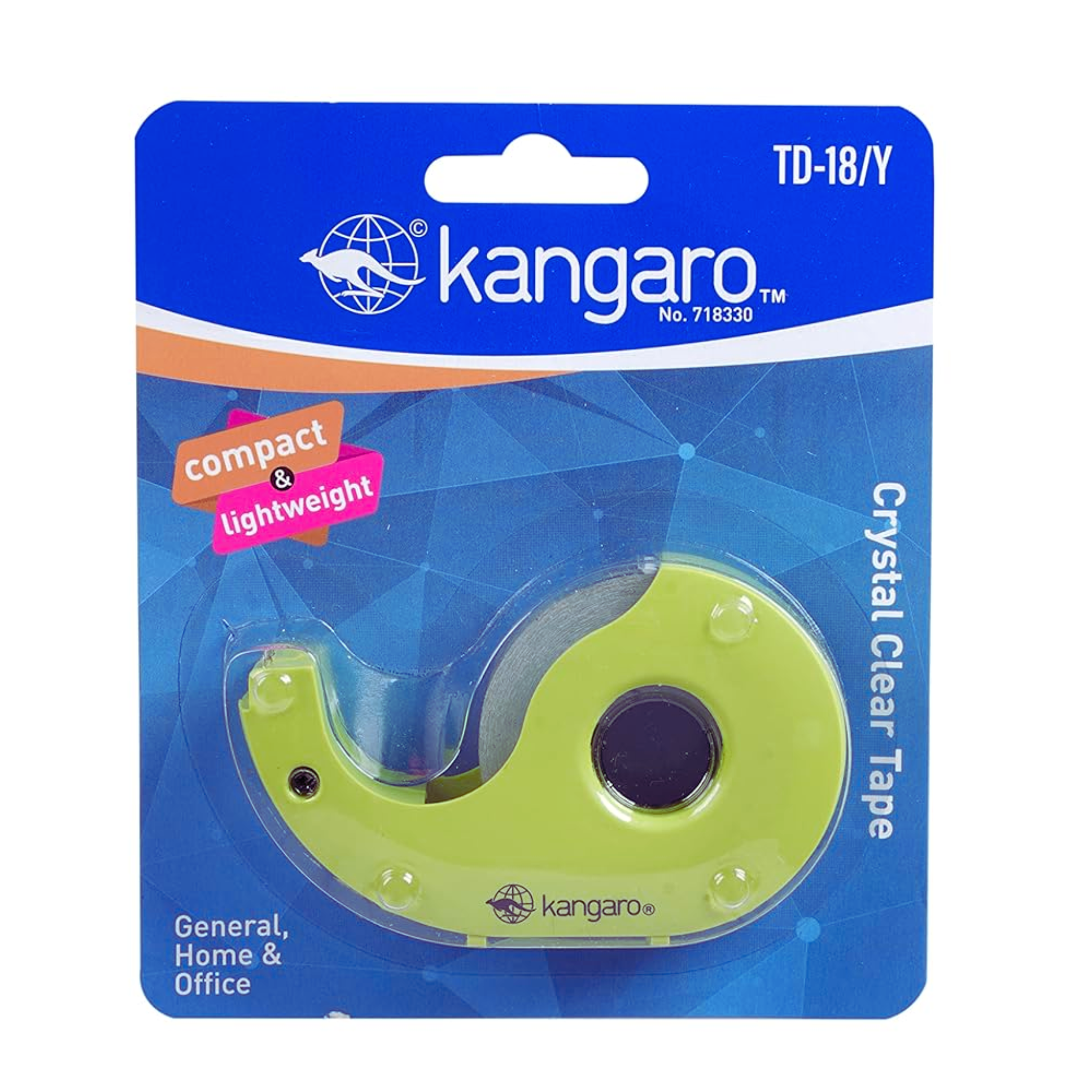 Tape Dispenser Small | Desktop Tape Holder | Crystal Clear Tape Dispenser